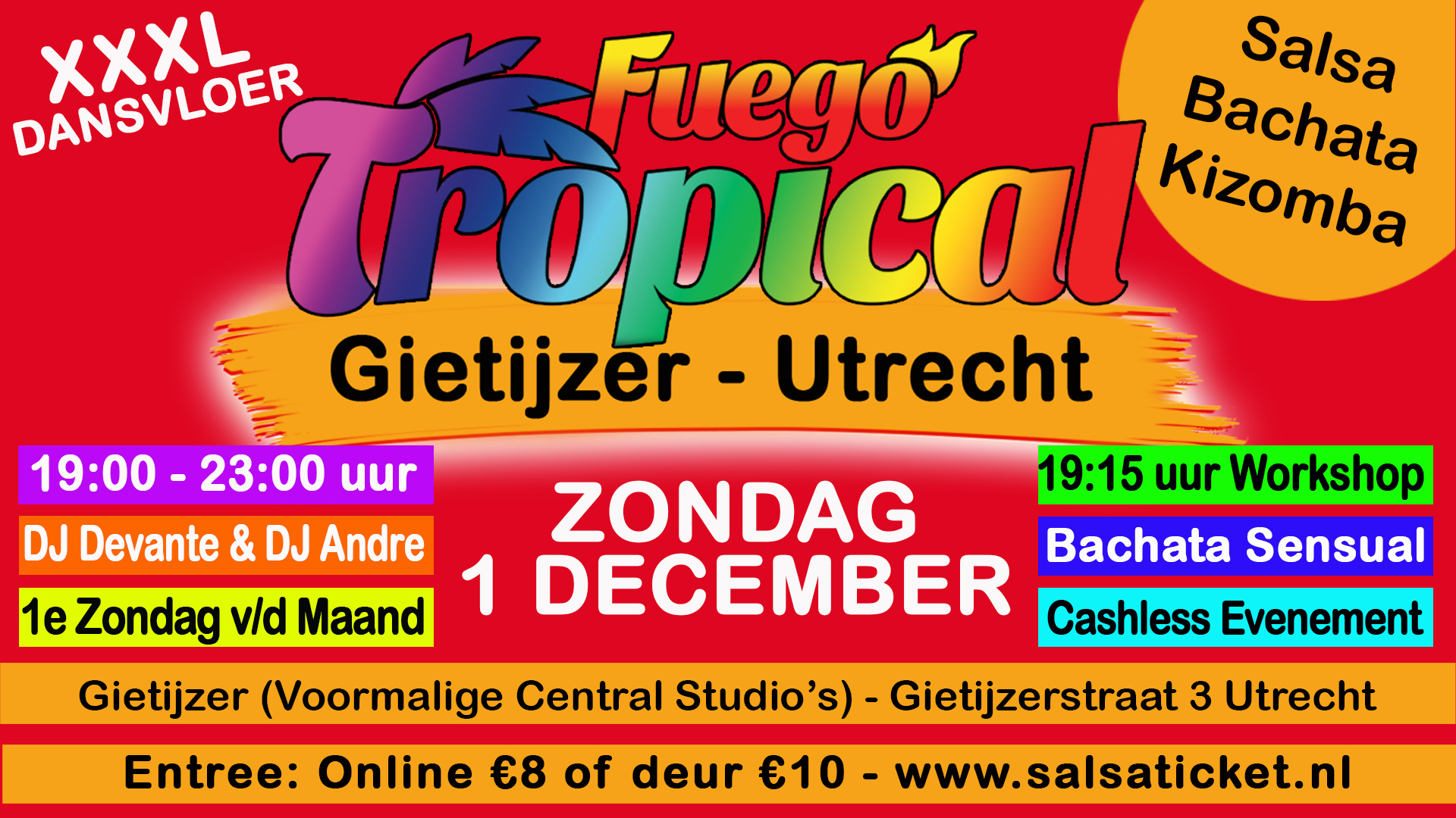 Fuego Tropical in Gietijzer - Utrecht header