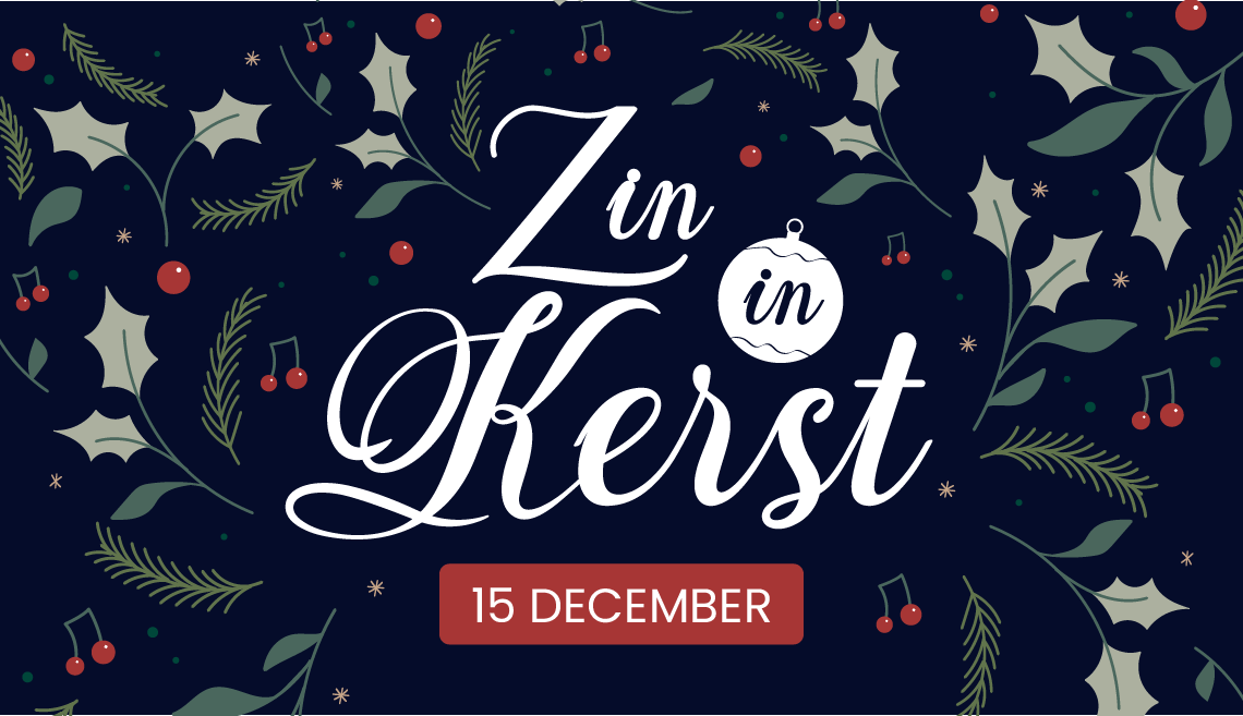 Concert 'Zin in Kerst' 2024 header