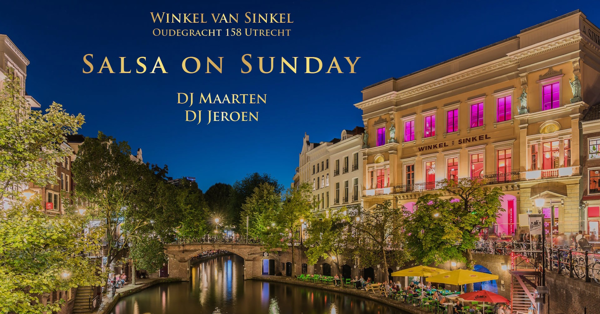 Salsa On Sunday in de Winkel van Sinkel header