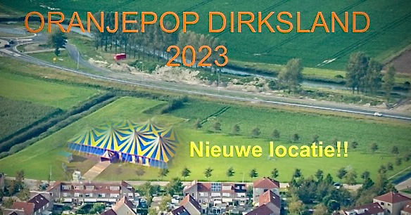 ORANJEPOP DIRKSLAND 2023 header