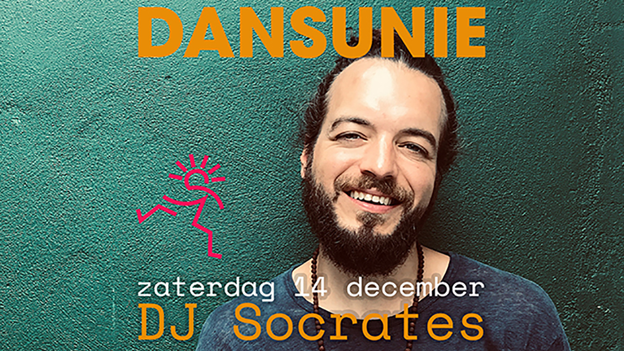 Dansunie met DJ Socrates header