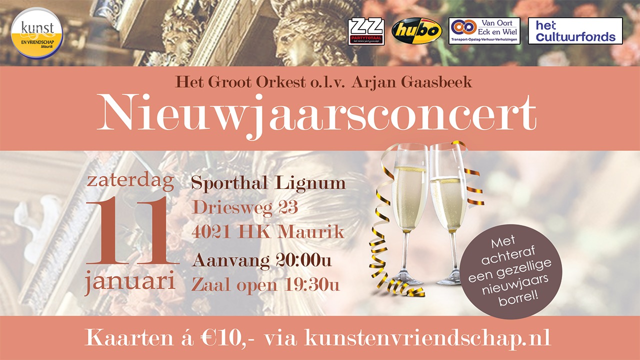 Nieuwjaarsconcert Groot orkest. header