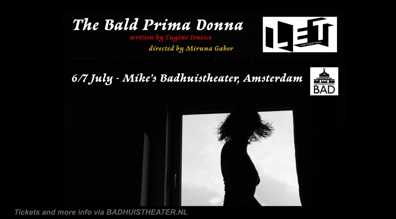 The Bald Primadonna door LET theater 7 Juli matinee header