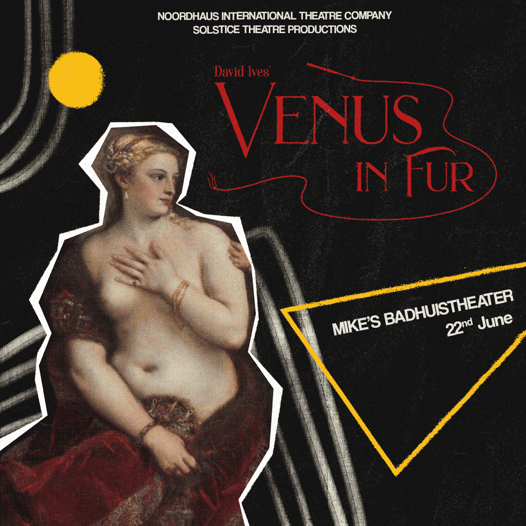 Venus in Fur by David Ives 22 June Matinee 15:30 header
