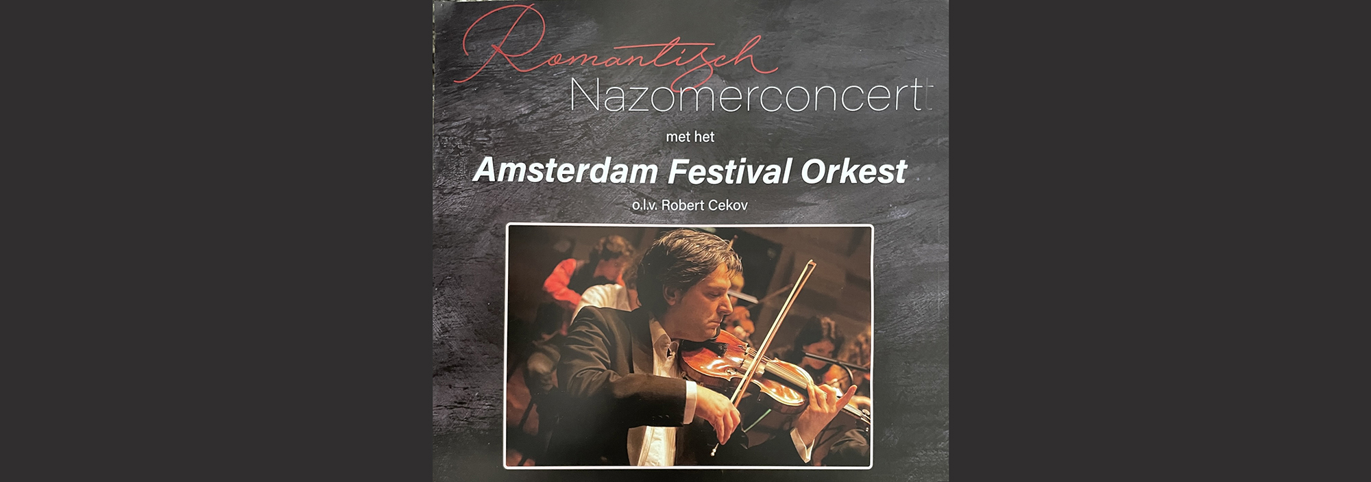 Romantisch nazomerconcert door Het Amsterdam Festival Orkest o.l.v. Robert Cekov. header