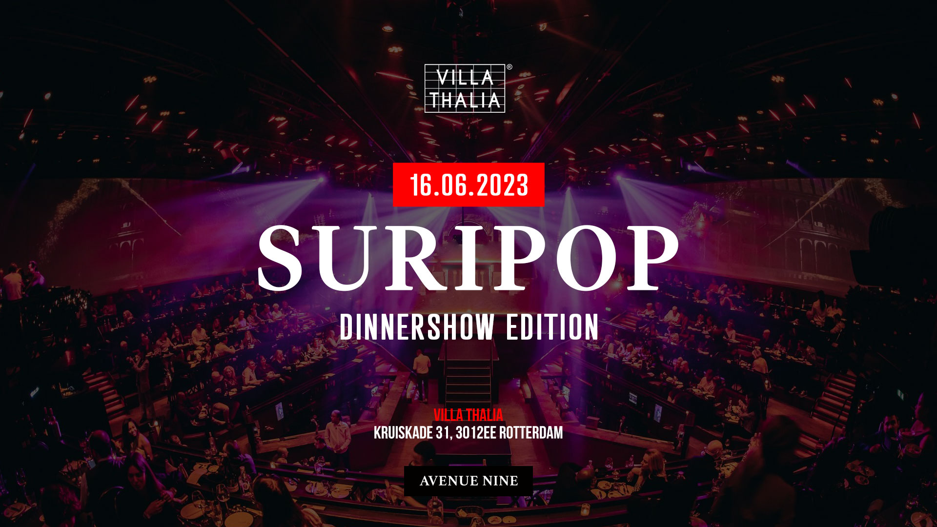 Suripop Dinnershow header