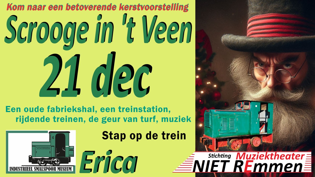 “Scrooge in ‘t Veen”, een Betoverende Kerstvoorstelling! header