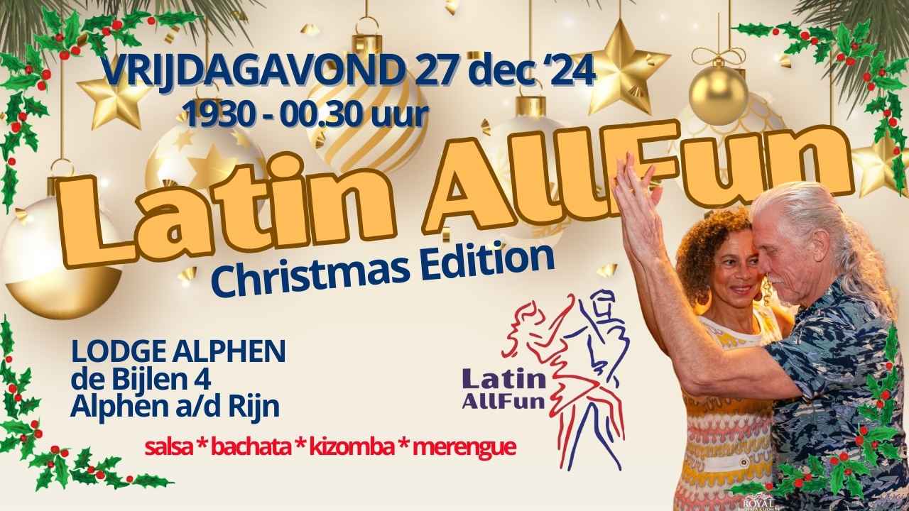 Latin AllFun Christmas Edition header