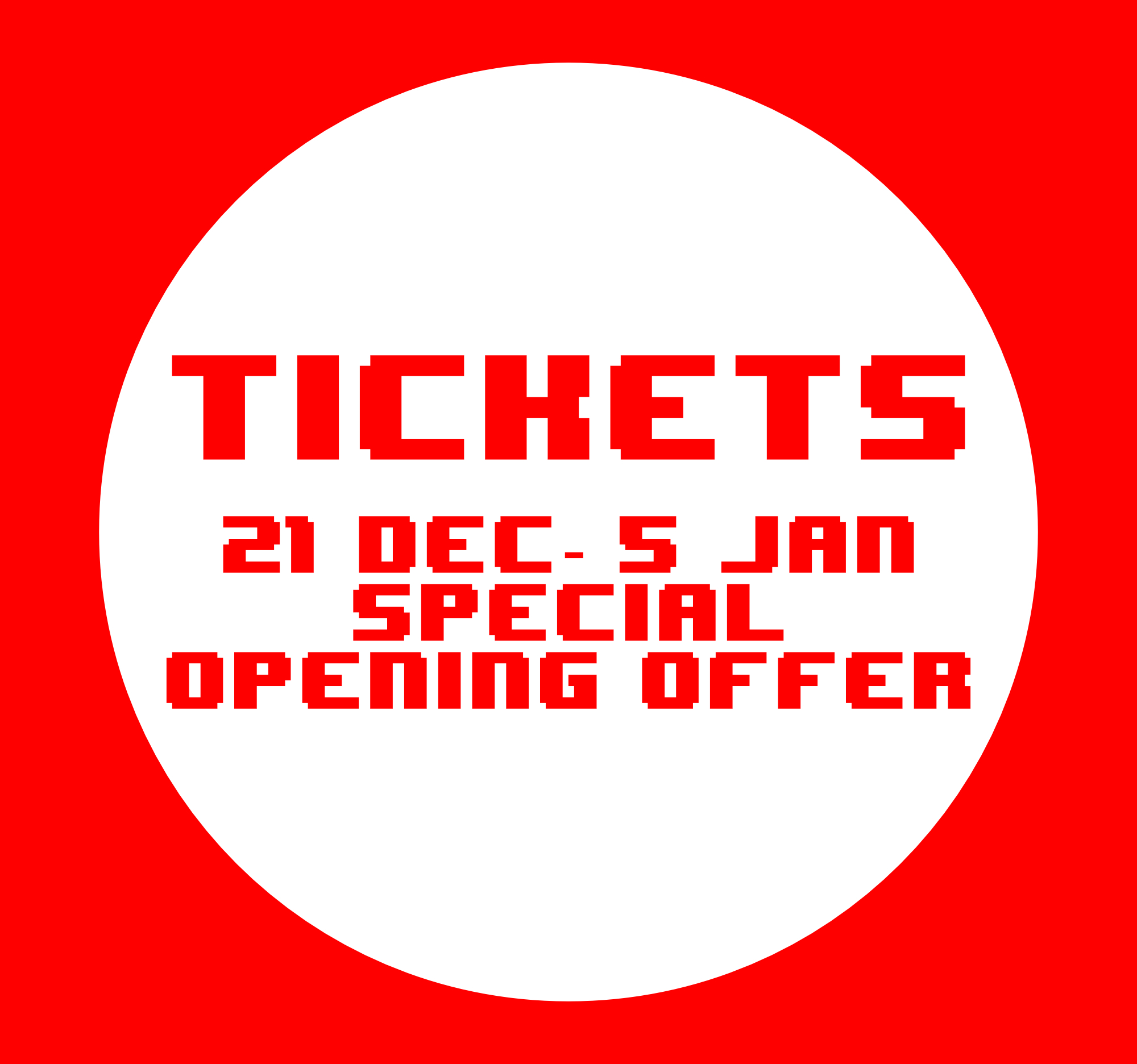 Opening Offer 21 December 2024 - 5 January 2025 header