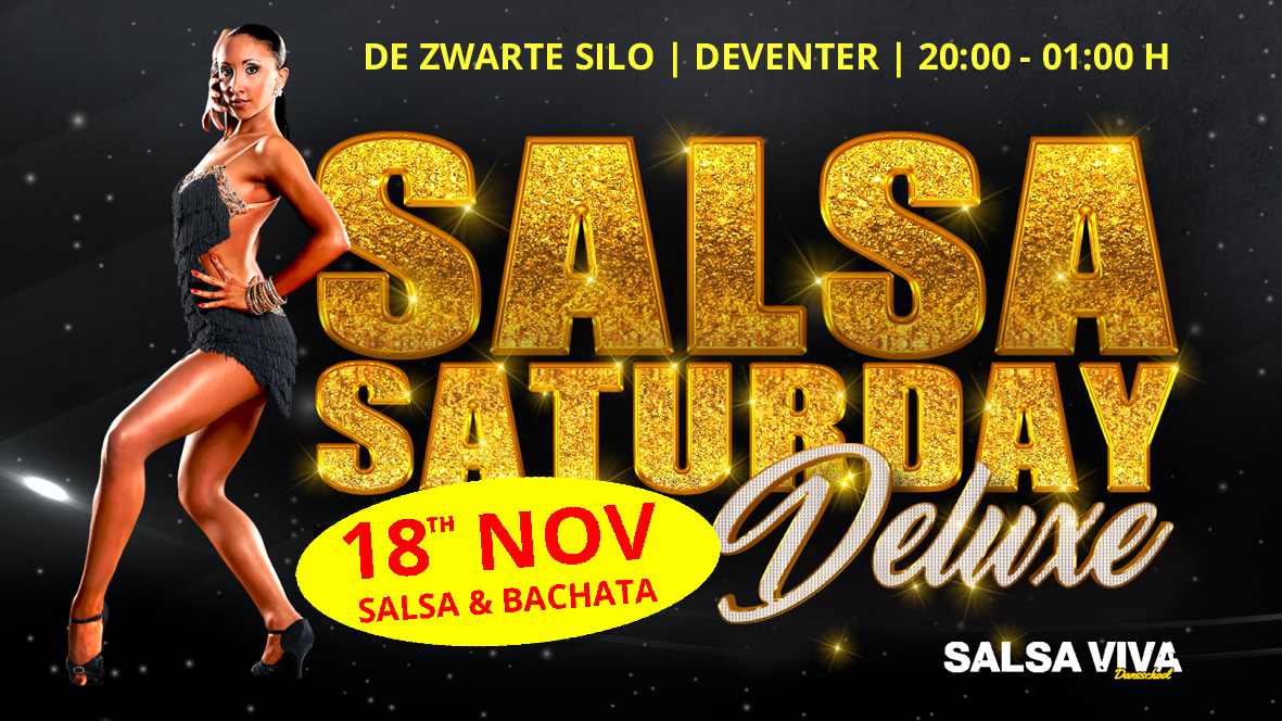 Salsa Saturday Deluxe - De Zwarte Silo editie header