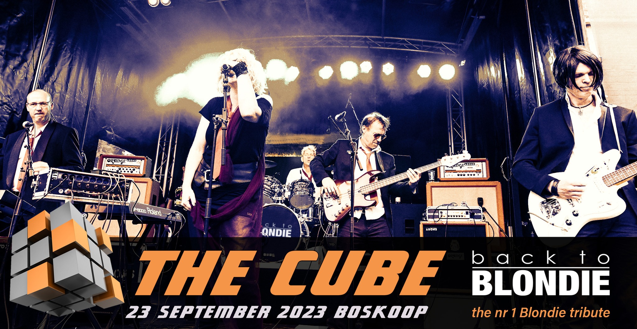 Blondie Tribute header