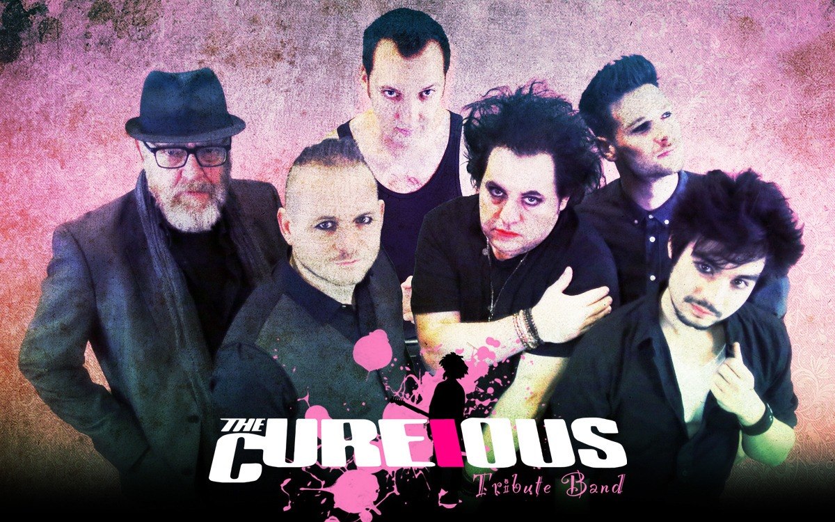 The Cureious a tribute to the Cure header