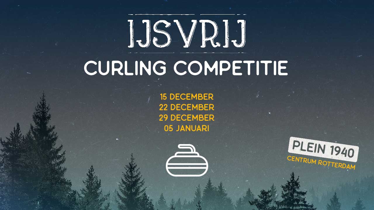 IJsvrij - Curling competitie header