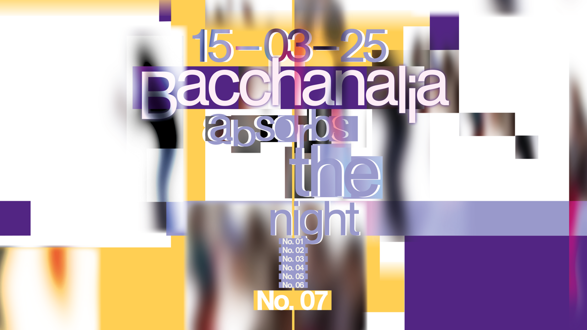 Bacchanalia absorbs the Night at Van Abbe Museum header