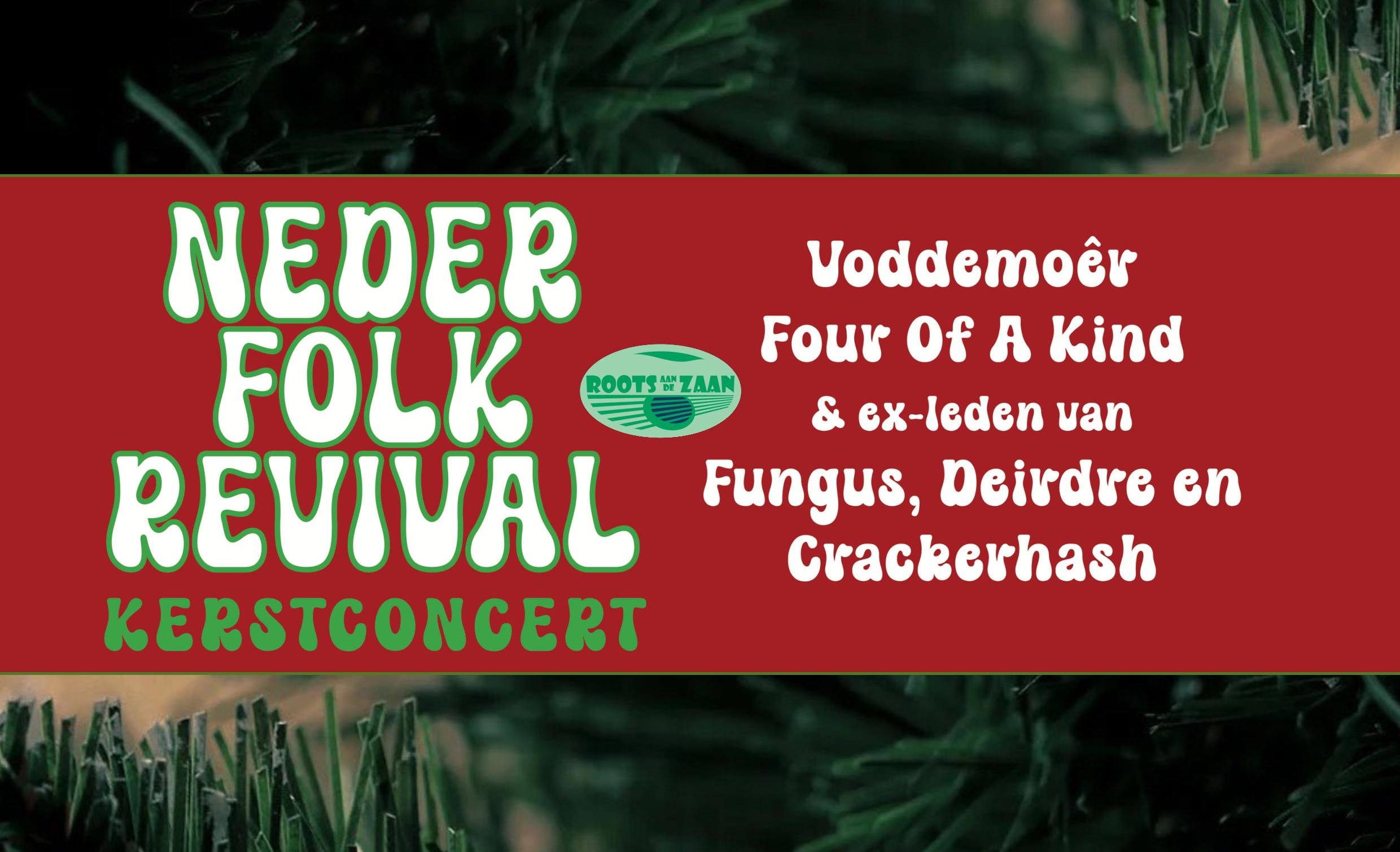 Nederfolk Revival Kerstconcert header