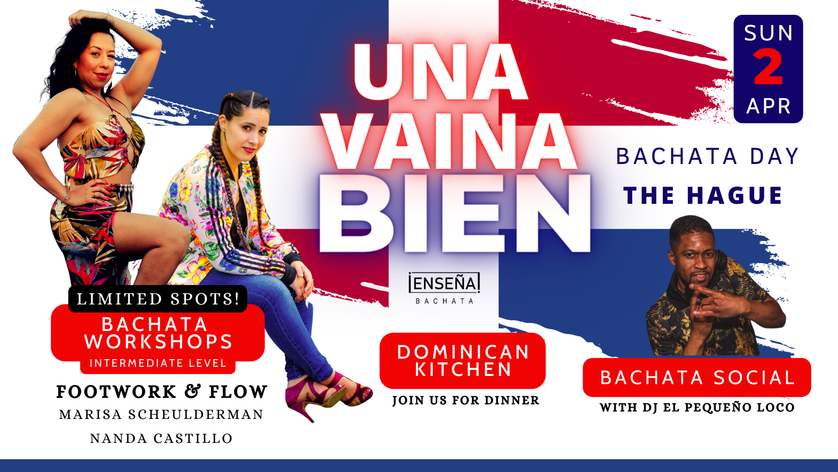 UNA VAINA BIEN - Bachata Day: Footwork & Flow header