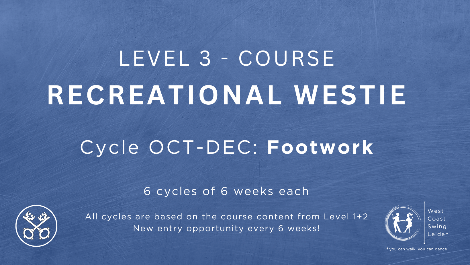 Leiden: WCS - Level 3 - Recreational Westie - Footwork header