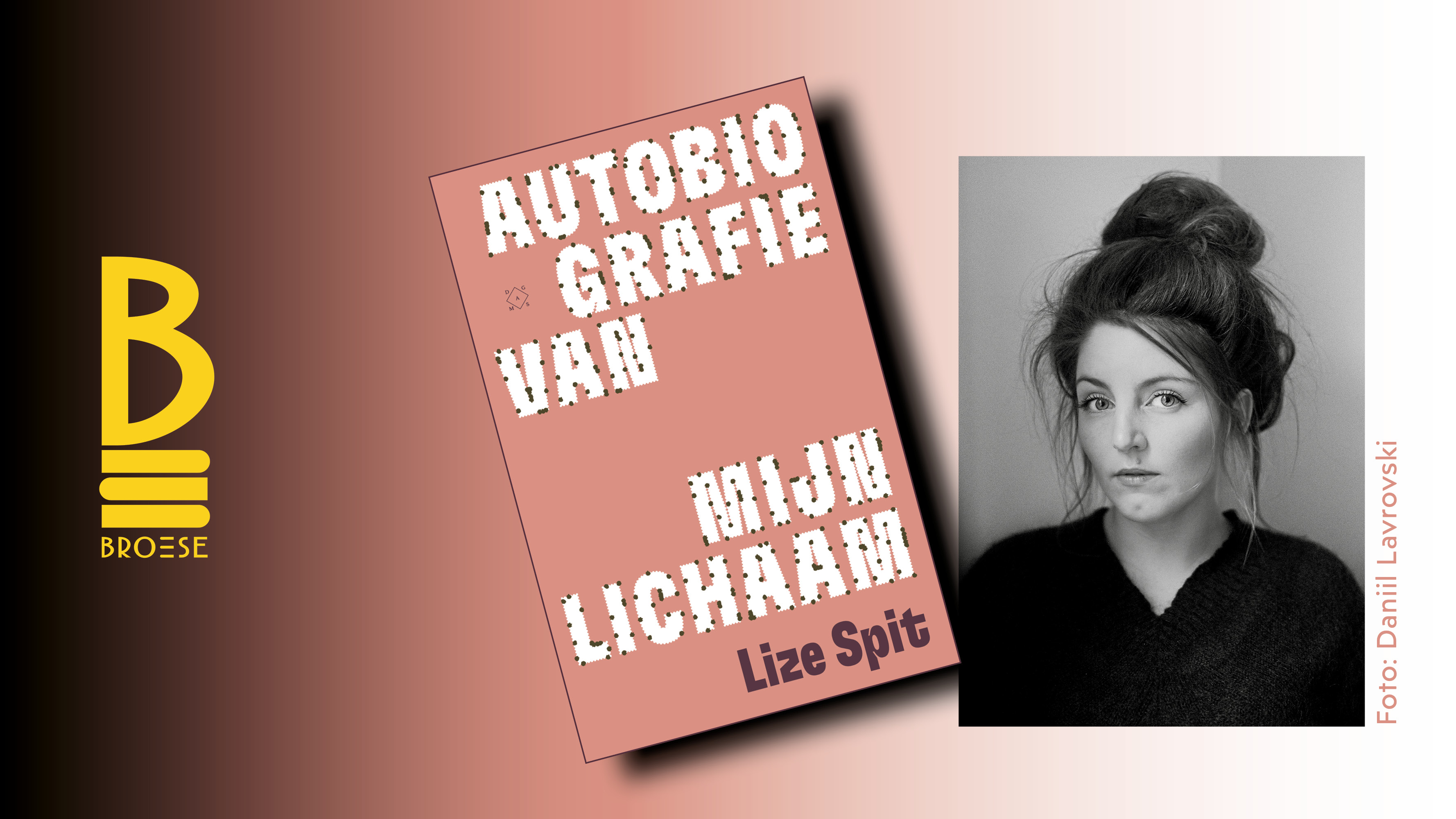 Lize Spit: interview en signeersessie ‘Autobiografie van mijn lichaam’ header