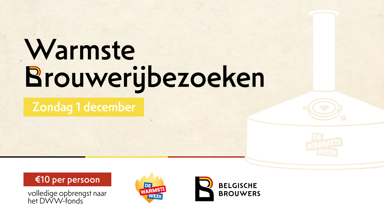 Warmste Brouwerijbezoeken tussen 10.00 u en 18.00 u header