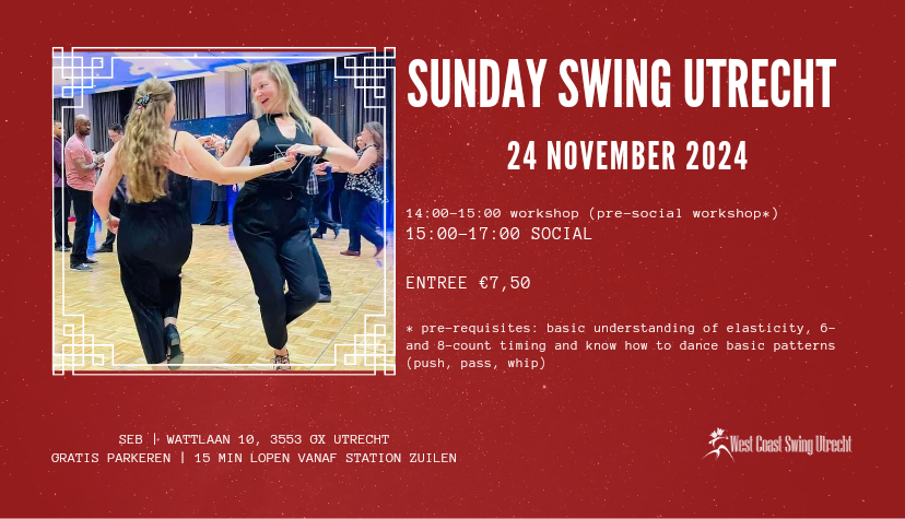 Sunday Swing Utrecht header