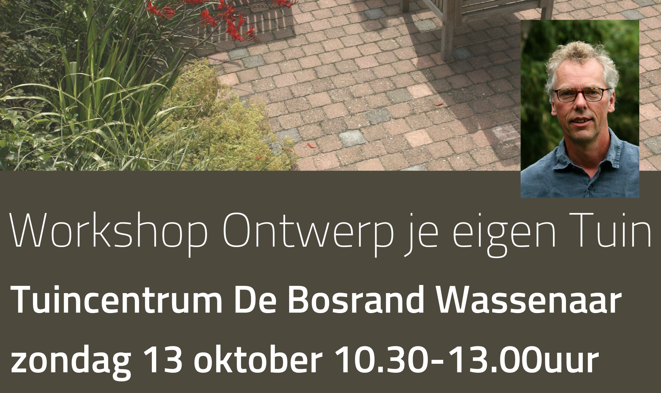 Workshop Ontwerp je eigen tuin Bosrand Wassenaar header