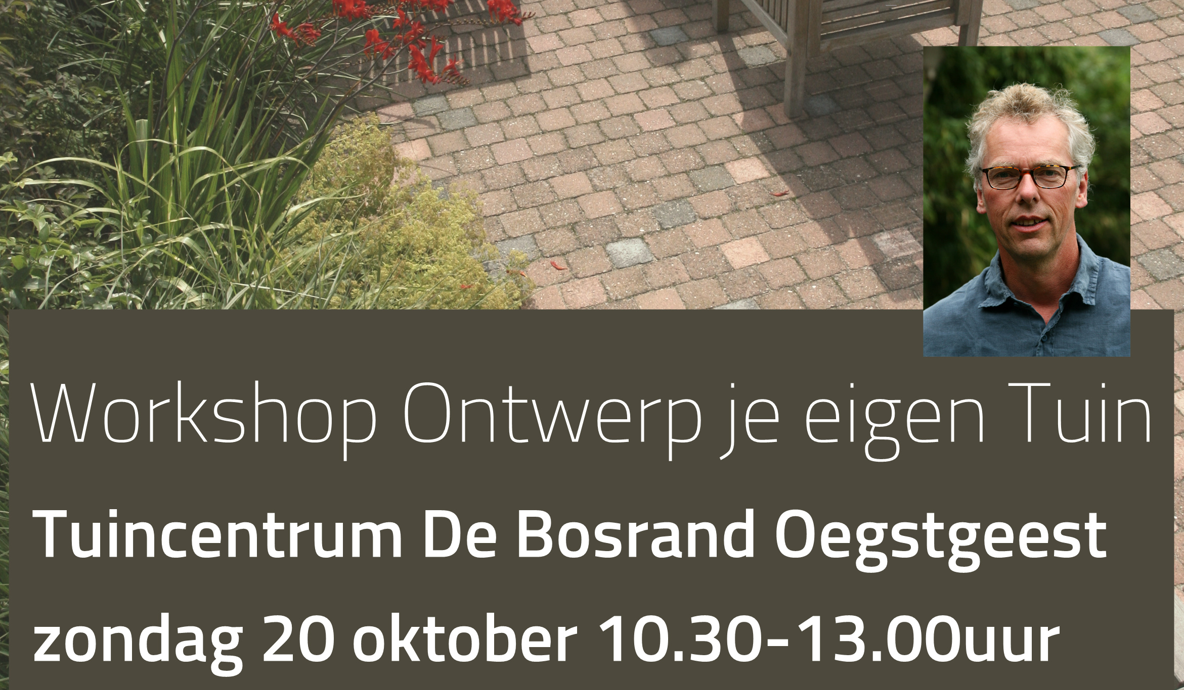 Workshop Ontwerp je eigen tuin Bosrand Oegstgeest header