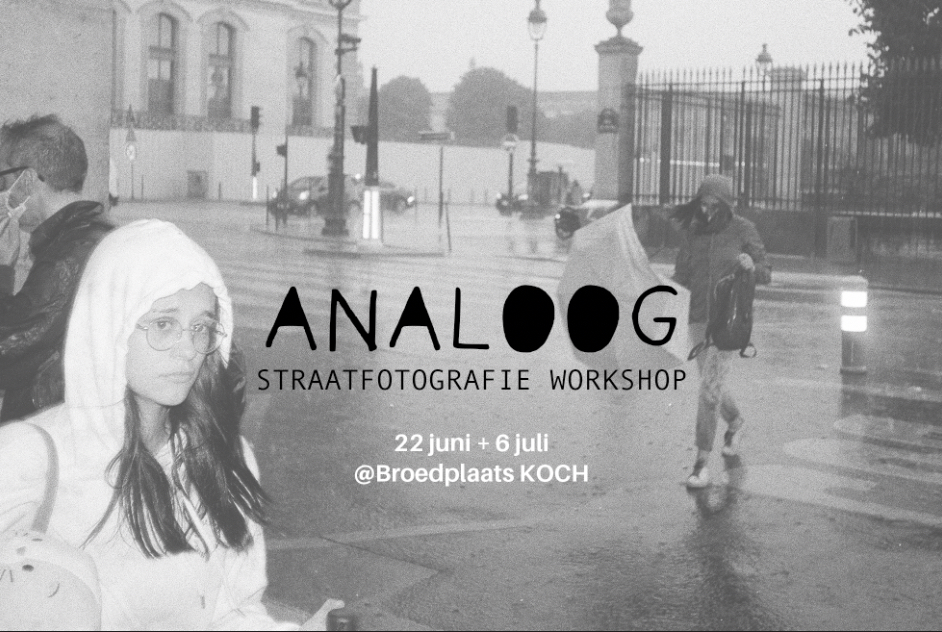 2 lessen: Analoog straatfotografie workshop [22 juni & 6 juli] header