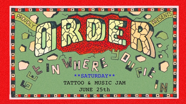 Zaterdag - Order Tattoo & Music Jam header