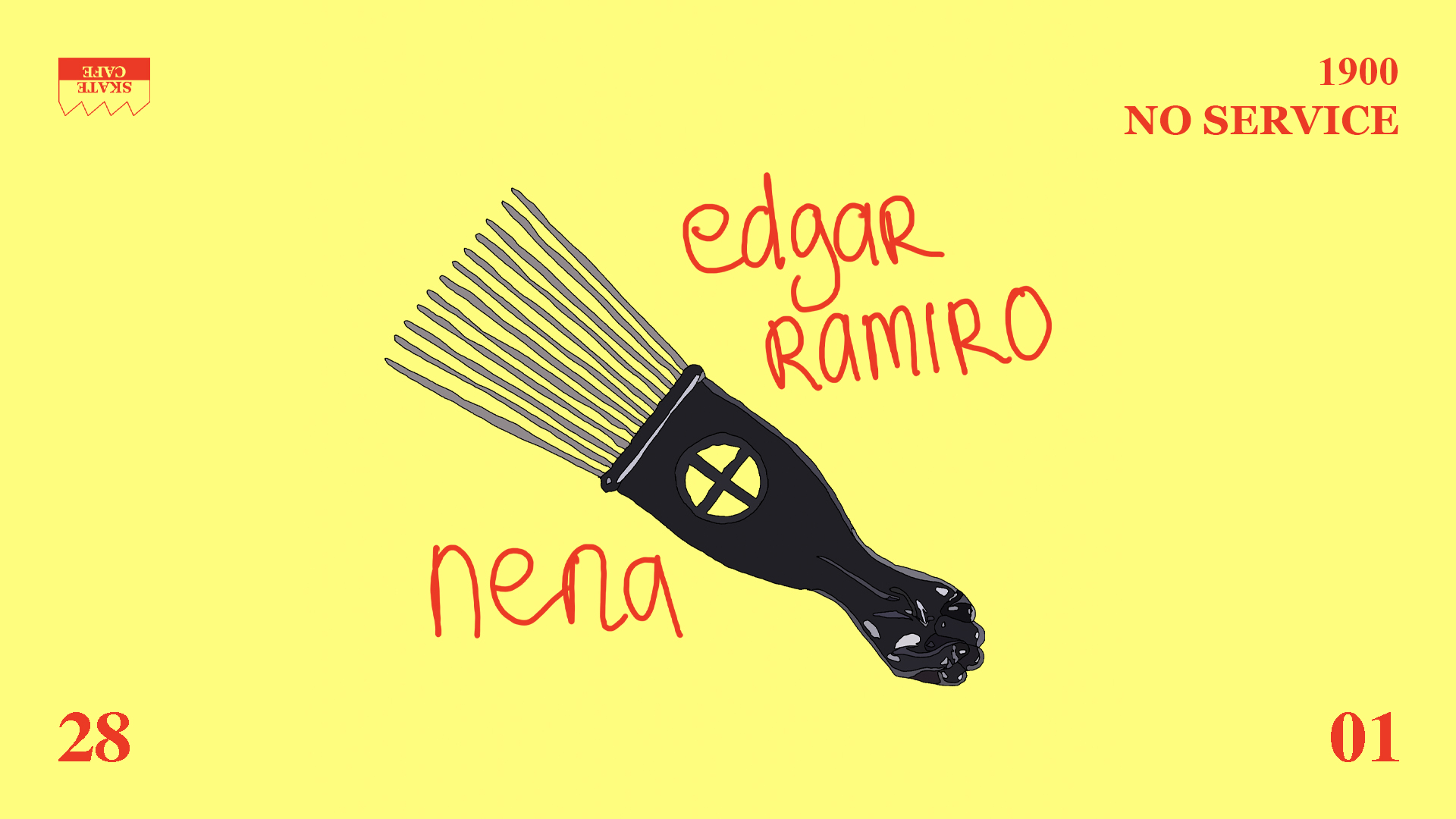 EDGAR RAMIRO, NÈNA, NO SERVICE header