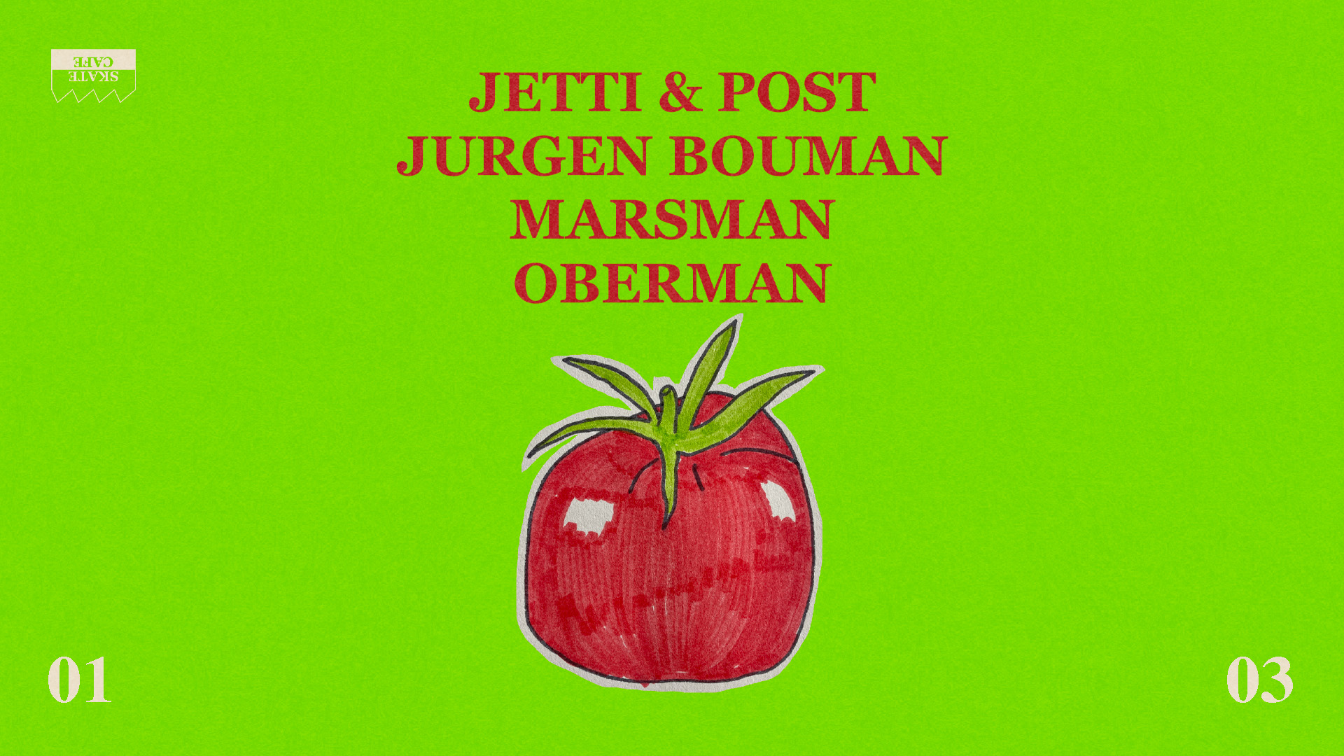 JETTI & POST, MARSMAN, OBERMAN, JURGEN BOUMAN header