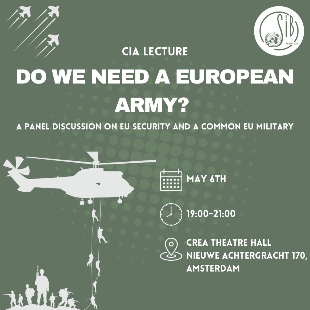 CIA Lecture: Do we need a common European Army? header