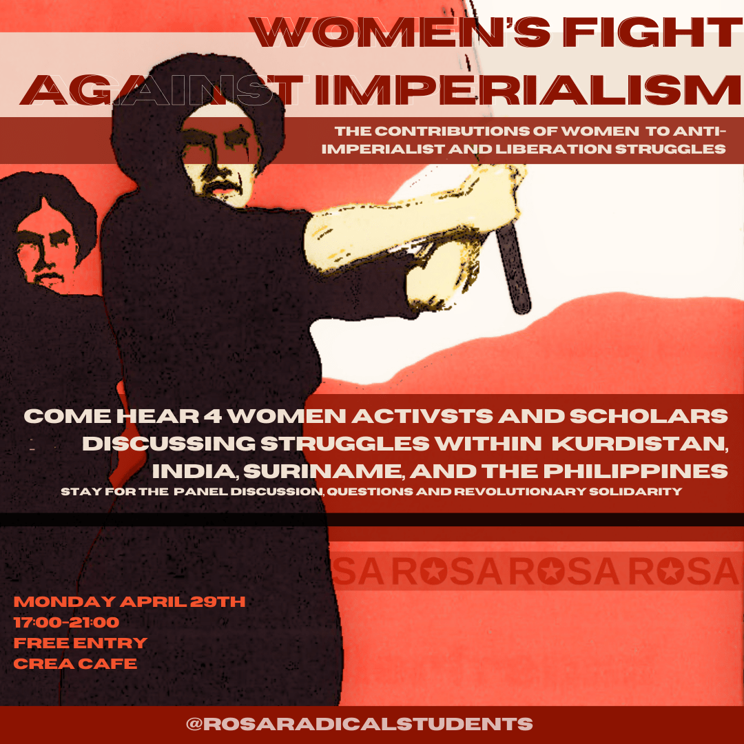 Women's anti-imperialist struggles by ROSA header