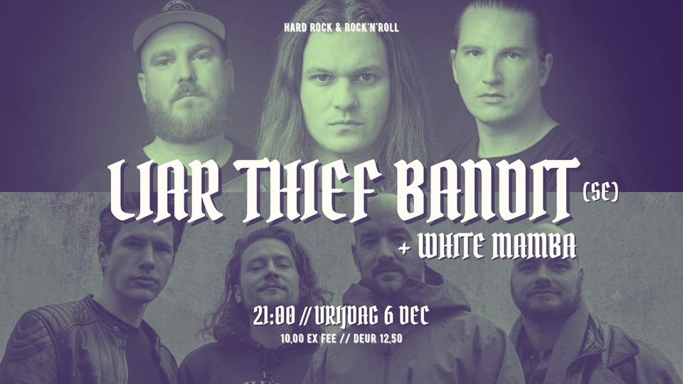 Liar Thief Bandit (SWE) + White Mamba header