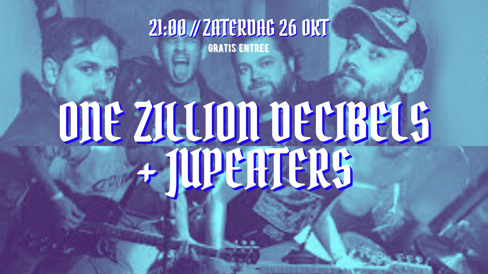 One Zillion Decibels + Jupeaters header