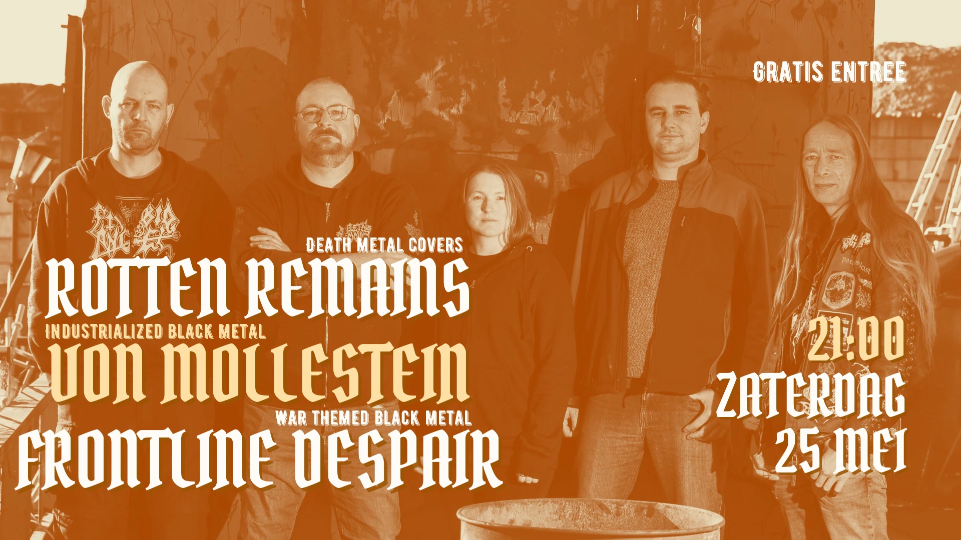 Rotten Remains // Von Mollestein // Frontline Despair header