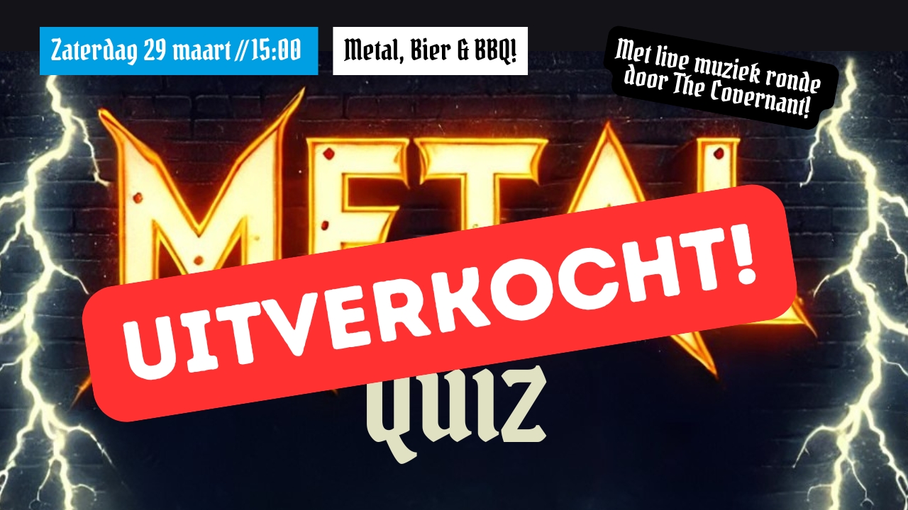 Metal Quiz - UITVERKOCHT header
