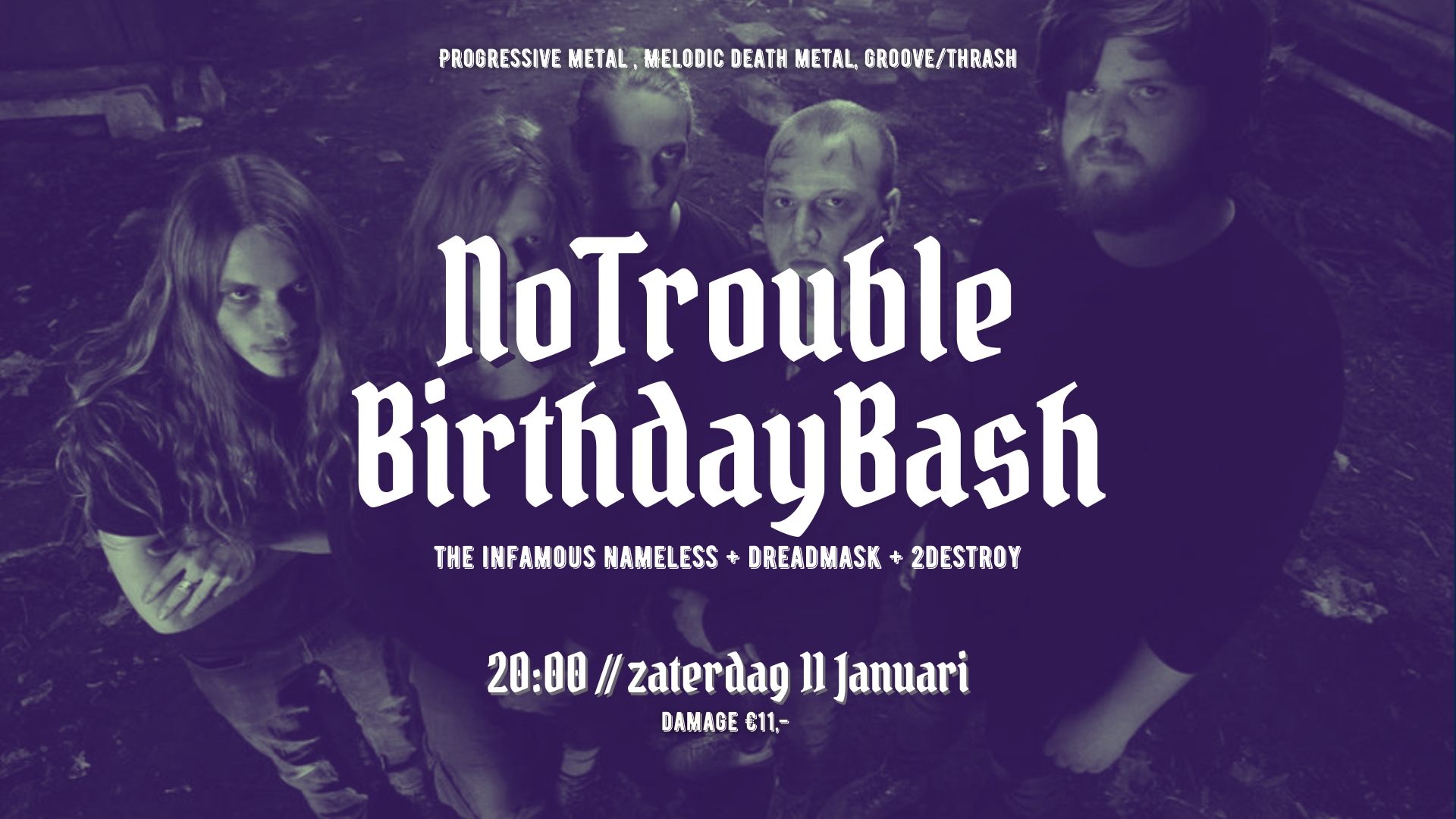 NoTrouble BirthdayBash header