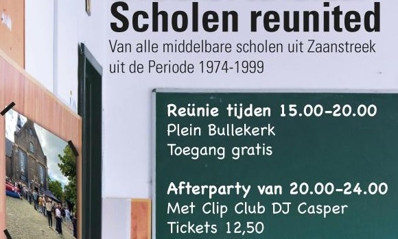Zaanse Scholen Reunited Party header