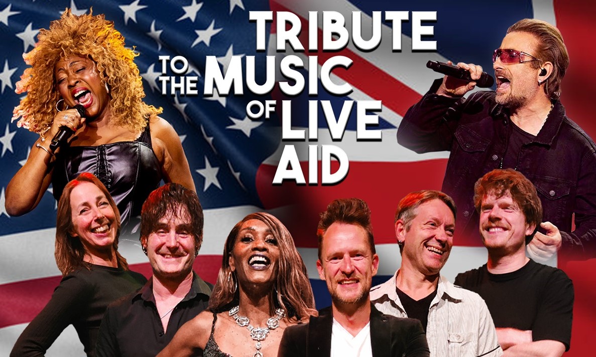 Tribute to the music of Live Aid header