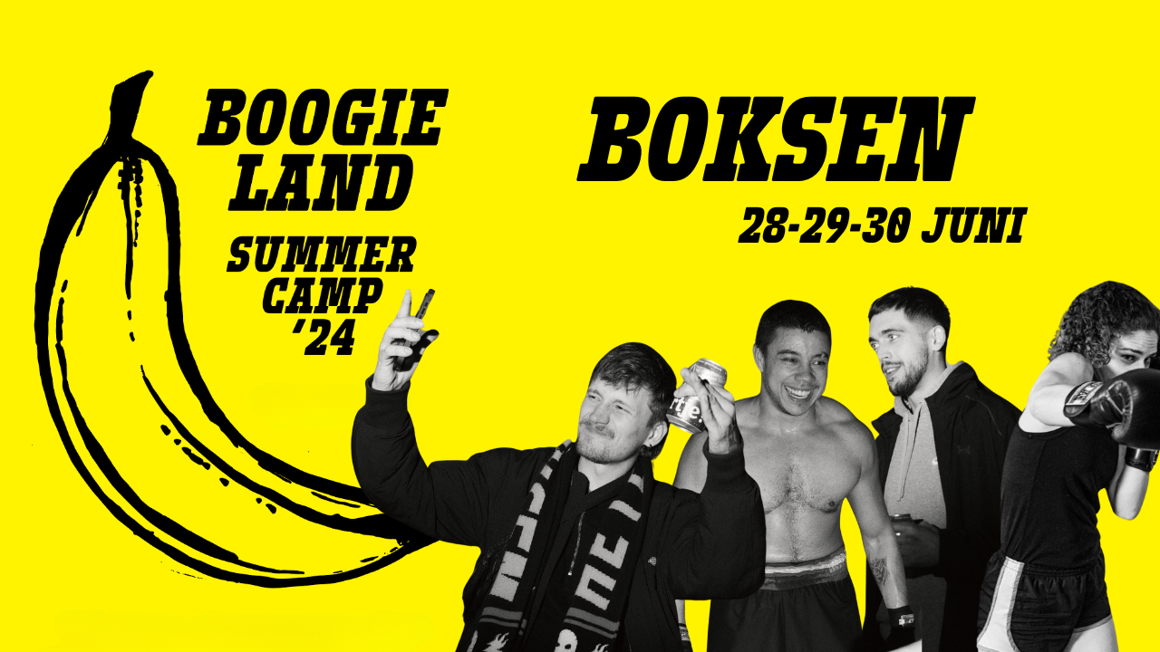 BOOGIELAND summercamp Boksen header